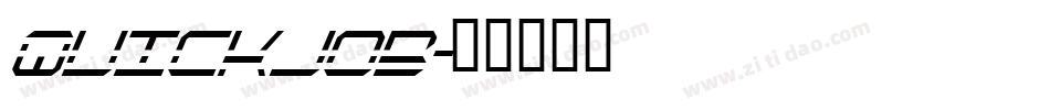Quickjob字体转换