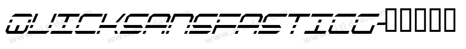 QuicksansFastICG字体转换 QuicksansFastICG字体转换