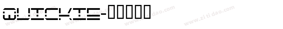 Quickie字体转换
