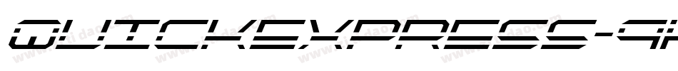 Quickexpress-9Kry字体转换