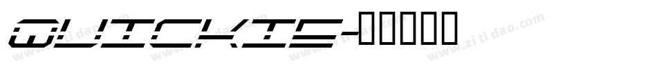 Quickie字体转换