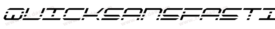 QuicksansFastICG字体转换 QuicksansFastICG字体转换