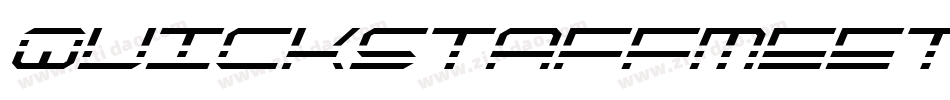 Quickstaffmeeting-w5LZ字体转换