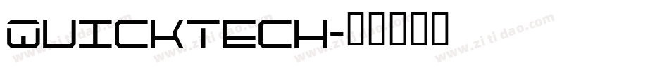 QuickTech字体转换