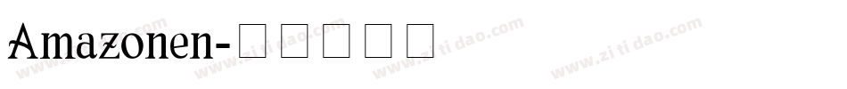 Amazonen字体转换