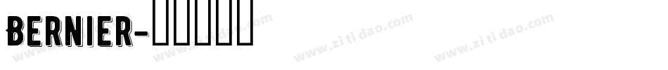 Bernier字体转换