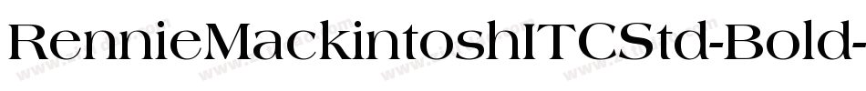 RennieMackintoshITCStd-Bold字体转换 RennieMackintoshITCStd-Bold字体转换