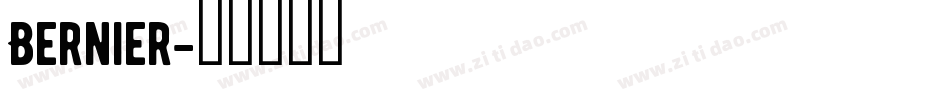 Bernier字体转换