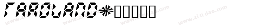 Taroland字体转换