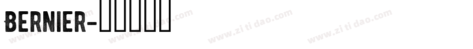 Bernier字体转换