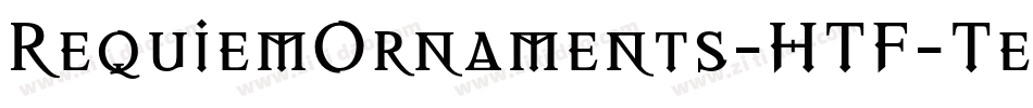 RequiemOrnaments-HTF-Text字体转换