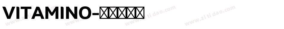 VITAMINO字体转换
