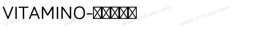 VITAMINO字体转换