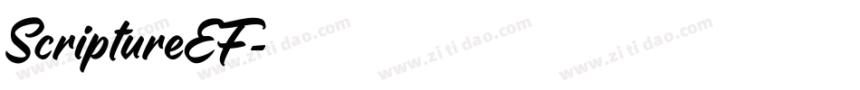 ScriptureEF字体转换