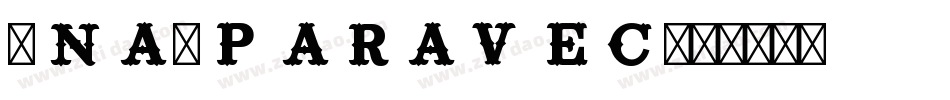 AnaSparavec字体转换