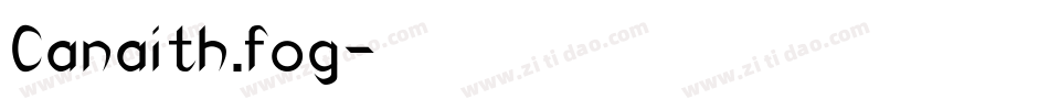 Canaith.fog字体转换