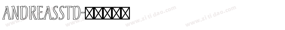 AndreasStd字体转换