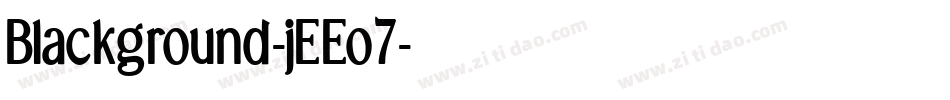 Blackground-jEEo7字体转换