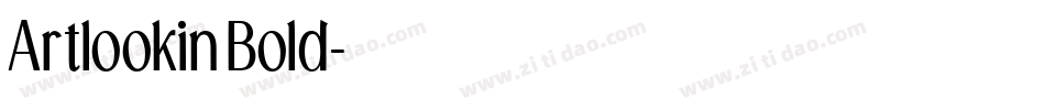 ArtlookinBold字体转换