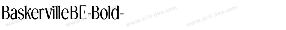 BaskervilleBE-Bold字体转换 BaskervilleBE-Bold字体转换