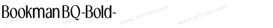 BookmanBQ-Bold字体转换 BookmanBQ-Bold字体转换