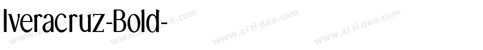 Iveracruz-Bold字体转换
