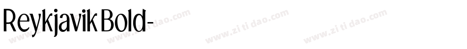 ReykjavikBold字体转换 ReykjavikBold字体转换