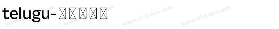 telugu字体转换