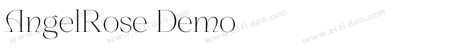 AngelRose-Demo字体转换