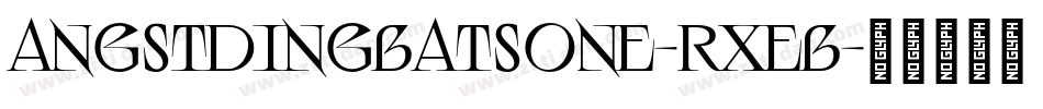 Angstdingbatsone-rxEB字体转换