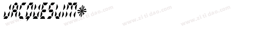 JacqueSlim字体转换