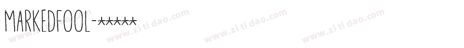 MarkedFool字体转换