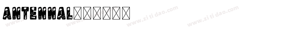 antennal字体转换