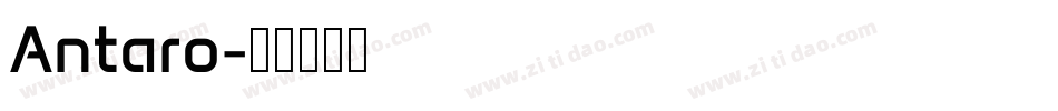 Antaro字体转换