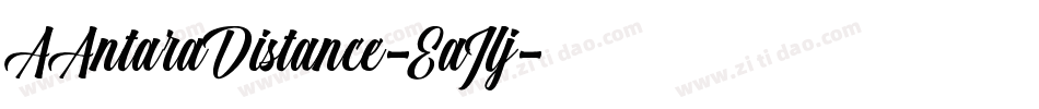 AAntaraDistance-EaJlj字体转换
