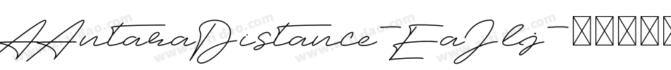 AAntaraDistance-EaJlj字体转换