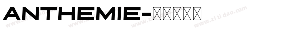 Anthemie字体转换