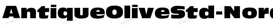 AntiqueOliveStd-Nord字体转换