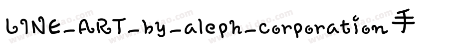LINE_ART_by_aleph_corporation手机版字体转换