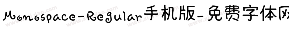 Monospace-Regular手机版字体转换