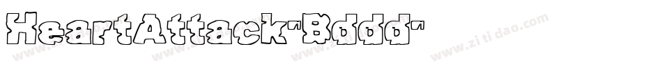 HeartAttack-Bddd字体转换