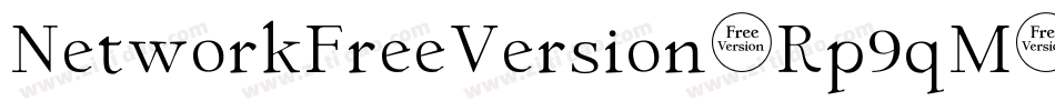 NetworkFreeVersion-Rp9qM字体转换