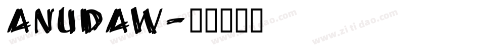 AnuDaw字体转换