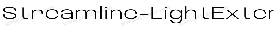 Streamline-LightExtended字体转换