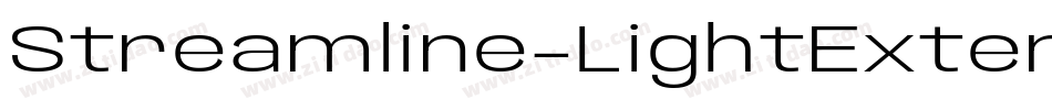 Streamline-LightExtended字体转换
