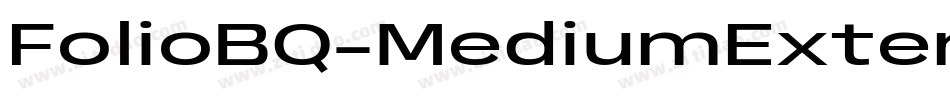 FolioBQ-MediumExtended字体转换