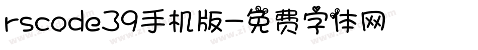 rscode39手机版字体转换