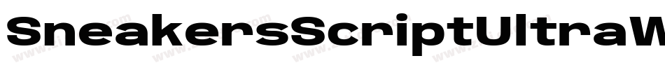 SneakersScriptUltraWide字体转换