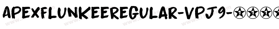 ApexFlunkeeRegular-vpJ9字体转换