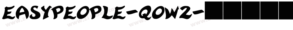 Easypeople-qOW2字体转换